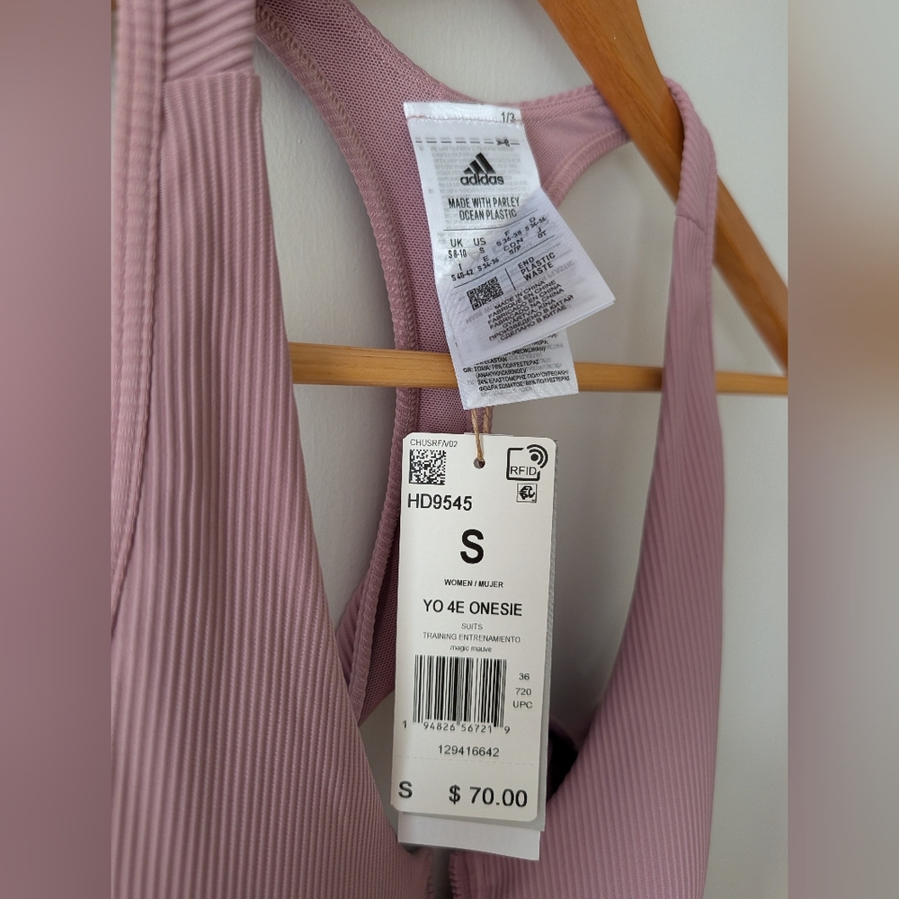 Adidas Pink Yoga Onesie - Picture 2 of 5
